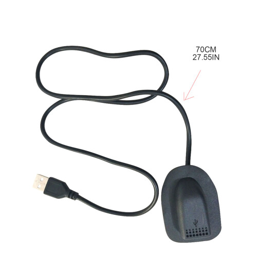 Outdoor Backpack External USB Charging Interface Adapter-Black 1