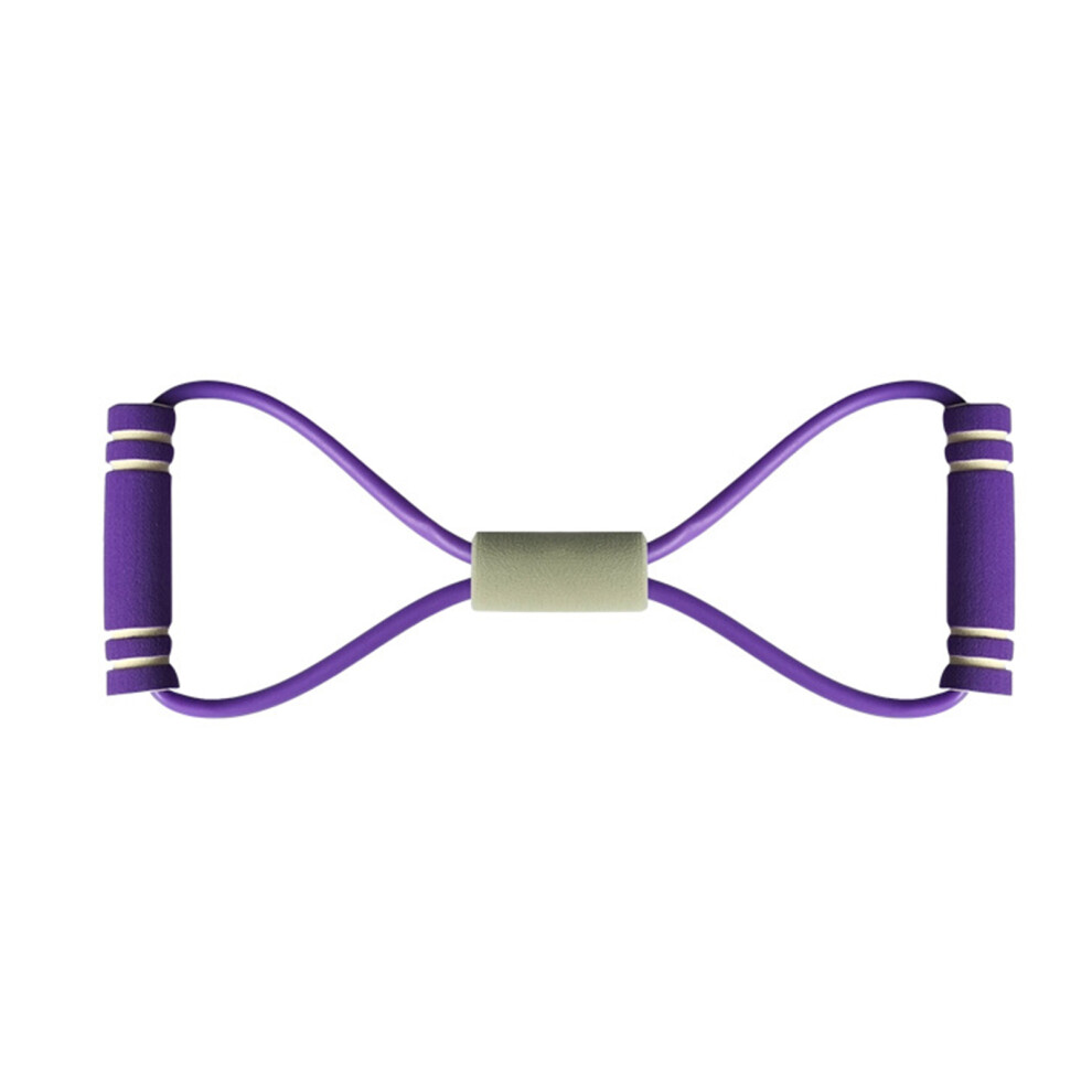 Multifunctional Resistance Band Figure 8 Pull Rope-Purple-image-OPC-PMZK7NK-NEW