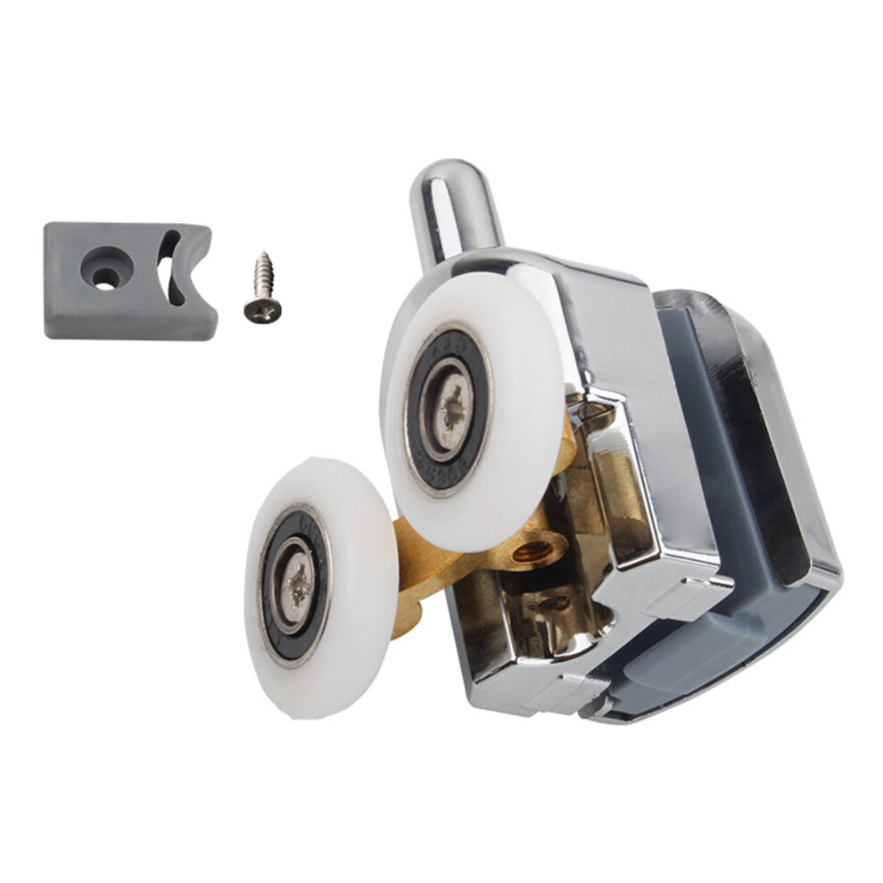 Glass Sliding Door Pulley Wheels-Silver Lower Wheel 23Mm 7704000151863