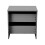 Living And Home 2-Drawer Wooden Nightstand Bedside Table in Grey 5