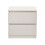 Living And Home 2-Drawer Wooden Nightstand Bedside Table in White 3