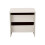 Living And Home 2-Drawer Wooden Nightstand Bedside Table in White 5