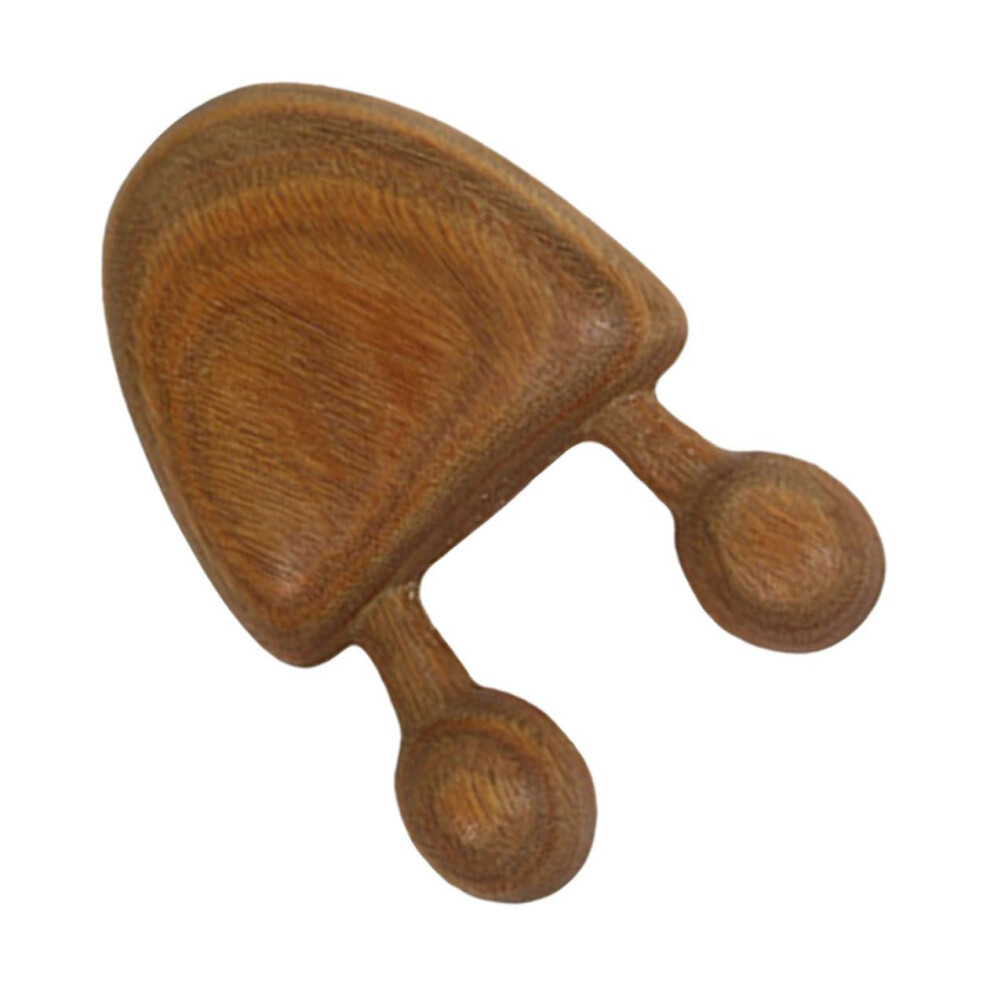 Wooden Face Acupoint Massager Tool Ergonomic Design for Convenient Skin Massage Promotes Circulation and Relaxation for Friends and Family Use