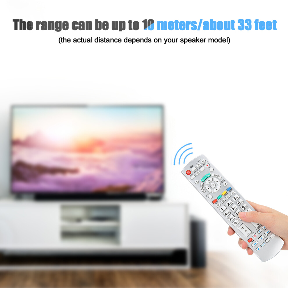 Wear-Resistant Smart Remote Controller N2qayb000715, 10M Range Silver 4361361826484