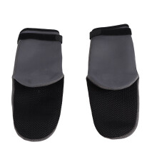 HISEA Schnorchelsocken 3MM Grau mit verstellbarem Klettverschluss zum Tauchen
