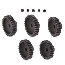 Chrome Steel Motor Gear Kit 26T-30T for 1/8 RC Car 5mm Shaft