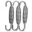 3Pcs 55Mm Spring Hook 10