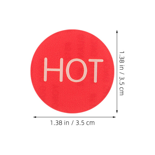 15 Pairs Warmte En Sticker: Waterindicator Labels Voor 2
