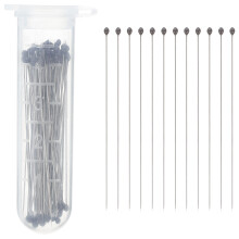 100 Pcs Kit De Fixação Para Insetos Com Alfinetes Aço Inoxidável