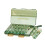 Weekly Bolus Case Clear Food Grade Plastic Secure Storage-Green 1