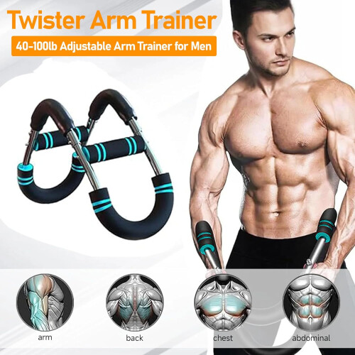 Adjustable Twister Arm & Chest Trainer with Poster 1