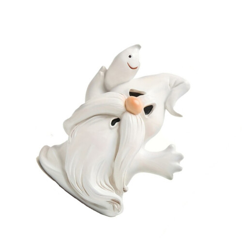 Fanciful Manifestation Dwarf Rosin Figure-Little white ghost