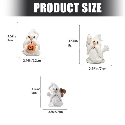 Fanciful Manifestation Dwarf Rosin Figure-Little white ghost 2
