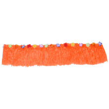Decorazione esotica a tema isola tropicale per feste in spiaggia, realizzata in resistente poliestere con fiori di ibisco, colori affascinanti e
