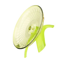 Permanent hamsterloopwiel Stabiele schotelvorm- Matcha Groen