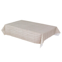 Versatile Kitchen Table Cover, Vinyl Table Cloth Waterproof Wipeable Environmentally Friendly Dyes for Rectangle Table (137cm * 180cm)