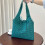 Double Face Casual Shoulder Bag Practical Construction-Green 4