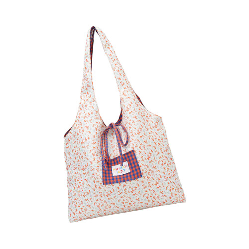Practical Reversible Shoulder Bag For Girls Spacious Large-blue