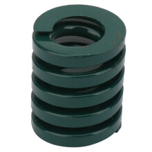 Schwere Belastung Werkzeugspring 2 Stück OD 25mm ID 12,5mm Grün (TH2530mm)