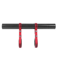Fahrradverlängerungshalterung Unterstützung 22mm x 200mm Schwarz Blau Rot Carbon