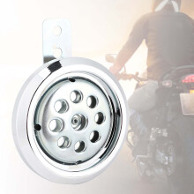 Universeller Motorradhupe Wasserdicht 105dB Lautstärke 12V 85mm W/Honigwaben-Chrome