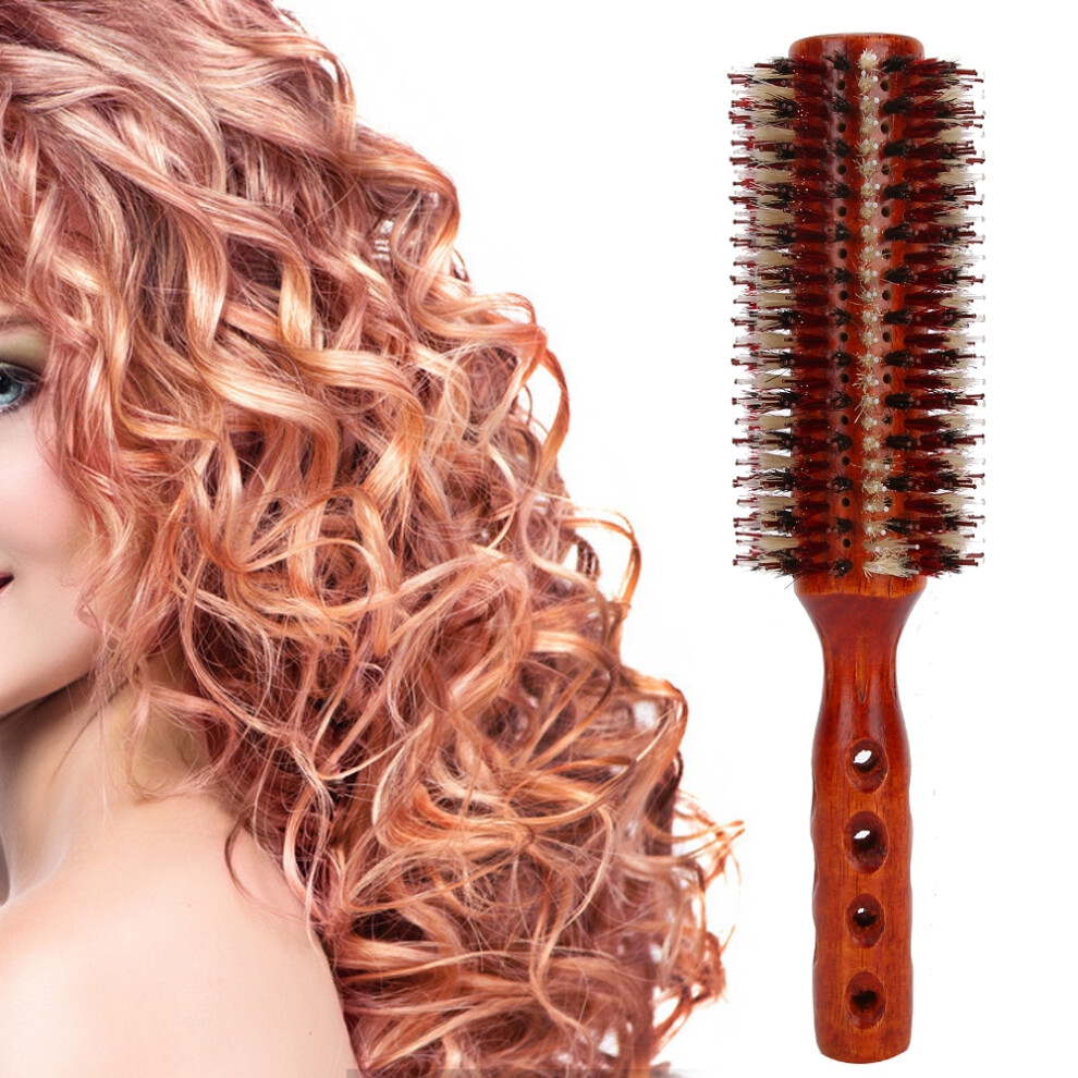 Curly Hair Round Styling Brush - Professional Salon Large Comb Tool