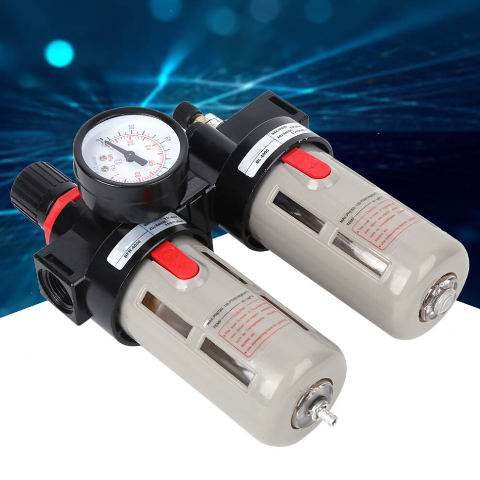 Efficient Bfc4000 Oil-Water Separator For Compressed Air With Gauge 7891361845873