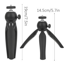 Lightweight Desktop Tripod for Cameras Mini Travel Adjustable Ball Head Stand
