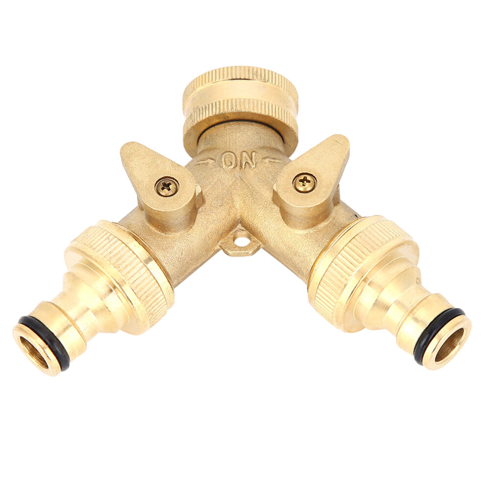 High-Quality 3/4-Inch Brass Y-Type Connector Leak-Proof Design 8471361846767