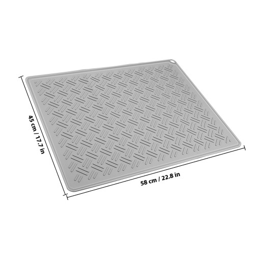 Tapete De Secagem Silicone Antiaderente Para Cozinha 1