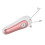 Efficient Non-Stimulating Threading Epilator for Face Arms & Legs - Pink 15
