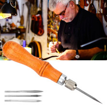 DIY Lederwaren-Nadel mit Holzgriff für Quilten und Sticken