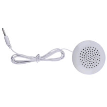 Compact pillow speaker for sleep induction and auditory reproduction calms 3.5mm device works with an auditory pillow to soothe