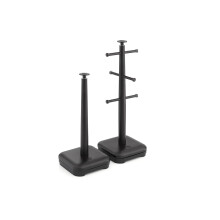 Swan Stealth Towel Pole & Mug Tree Set SWKA18522BLKN (Black)