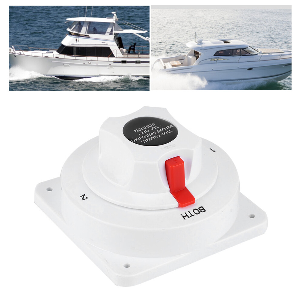 300A 4-Position Battery Selector Switch For Boats, Rvs, 6V-32V Power Systems 4601361852213