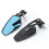 High-Quality Adjustable Handlebar Mirrors for Motorcycles 7/8in 2pcs 14