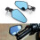 High-Quality Adjustable Handlebar Mirrors for Motorcycles 7/8in 2pcs 11