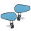 High-Quality Adjustable Handlebar Mirrors for Motorcycles 7/8in 2pcs 12