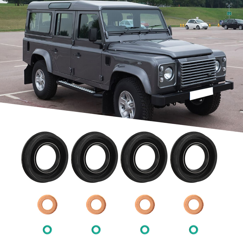 Fuel Injector Seal O Ring Kit For Ford Transit Mk7 2.2L - 3.2L Tdci 6C1q6k780ab 8231361852966