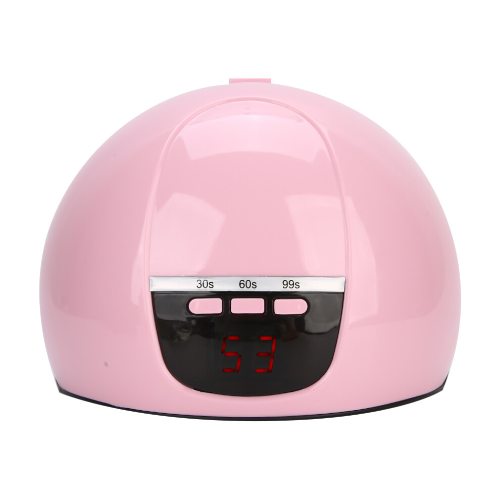 Pink/Light 54W Nail Gel Curing With 18 Chips, Infrared Sensor