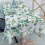 Vintage Floral Design, Ανθεκτικό στη Θερμότητα Κάλυμμα Τραπεζιού, Κομψό Ροζ Λουλούδι Boho 4