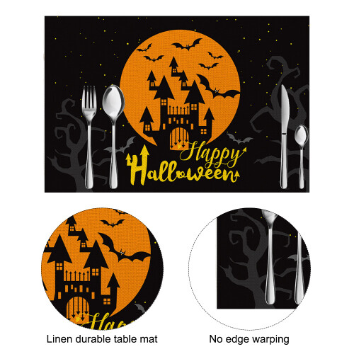 Κομψές χαρτοπετσέτες με θέμα το Halloween, αντιολισθητικές, ανθεκτικές χαρτοπετσέτες 2