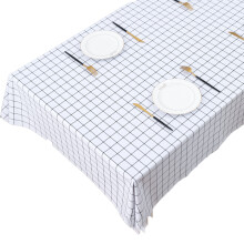 Durable PVC Vinyl Tablecloth, For Dining Table Picnic Table, Waterproof Oil Proof Spill Proof, Heat Resistant, Various Colors, Easy To Clean
