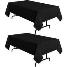 Mantel rectangular, disponible en varios colores. Protector de mesa de tela lavable para mesas de 60 x 84 pulgadas, color beige, resistente al calor