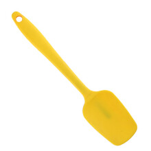 Raschietto per impasto con testa asimmetrica in silicone, raschietto in gomma antiaderente resistente al calore, silicone senza BPA per superfici