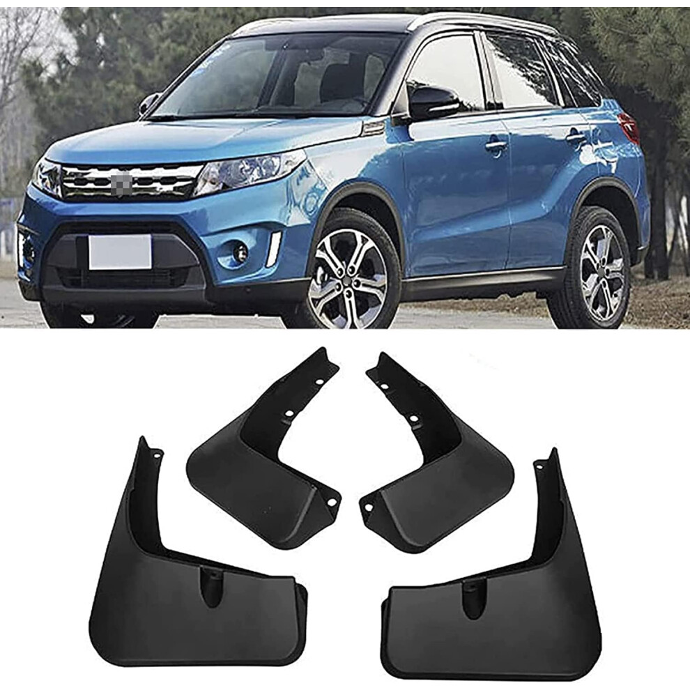 Car Mud Flaps For Suzuki Vitara 2016-2019,Front Rear Car Mudflap Car External Accessories Splash Guards 9339159251331