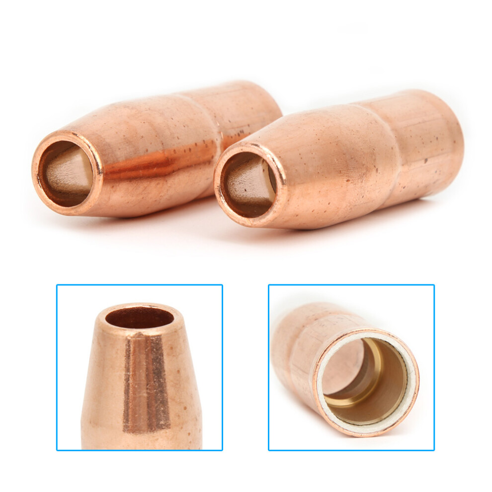 2Pcs Mig Welding Nozzle 1/2Inch For M-25/M-40 Hobart Mig Gun Welding Part 3331361854351