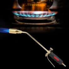 Powerful Thick Design Gas Torch with Comfortable Iron Handle