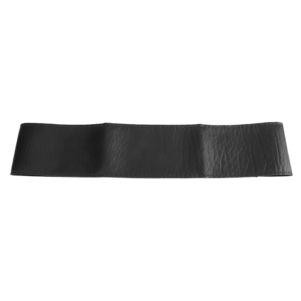Elephant Skin Leather Steering Wheel Cover Diy Sewing Kit For Cars Black/Grain 8731361855825