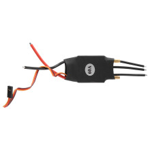 60A Brushless Water Cooling ESC for RC Boat Model, Black